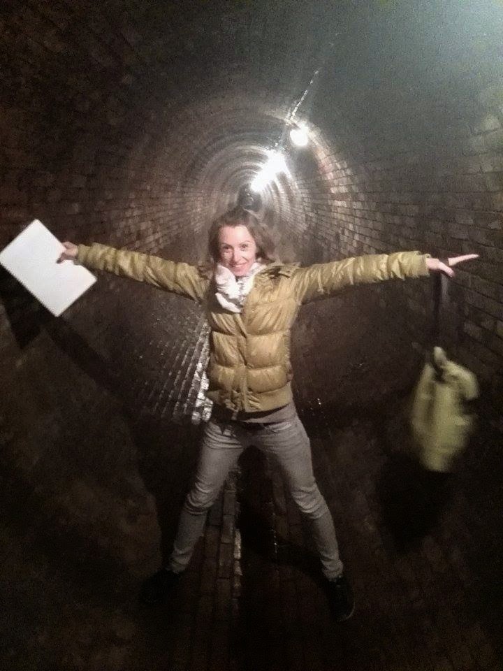 Big sewer rat - Dana, the owner and guide for Prague Behind The Scenes tours:)