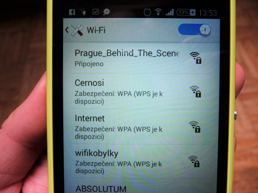 Connected - WiFi network Prague_Behind_The_Scenes